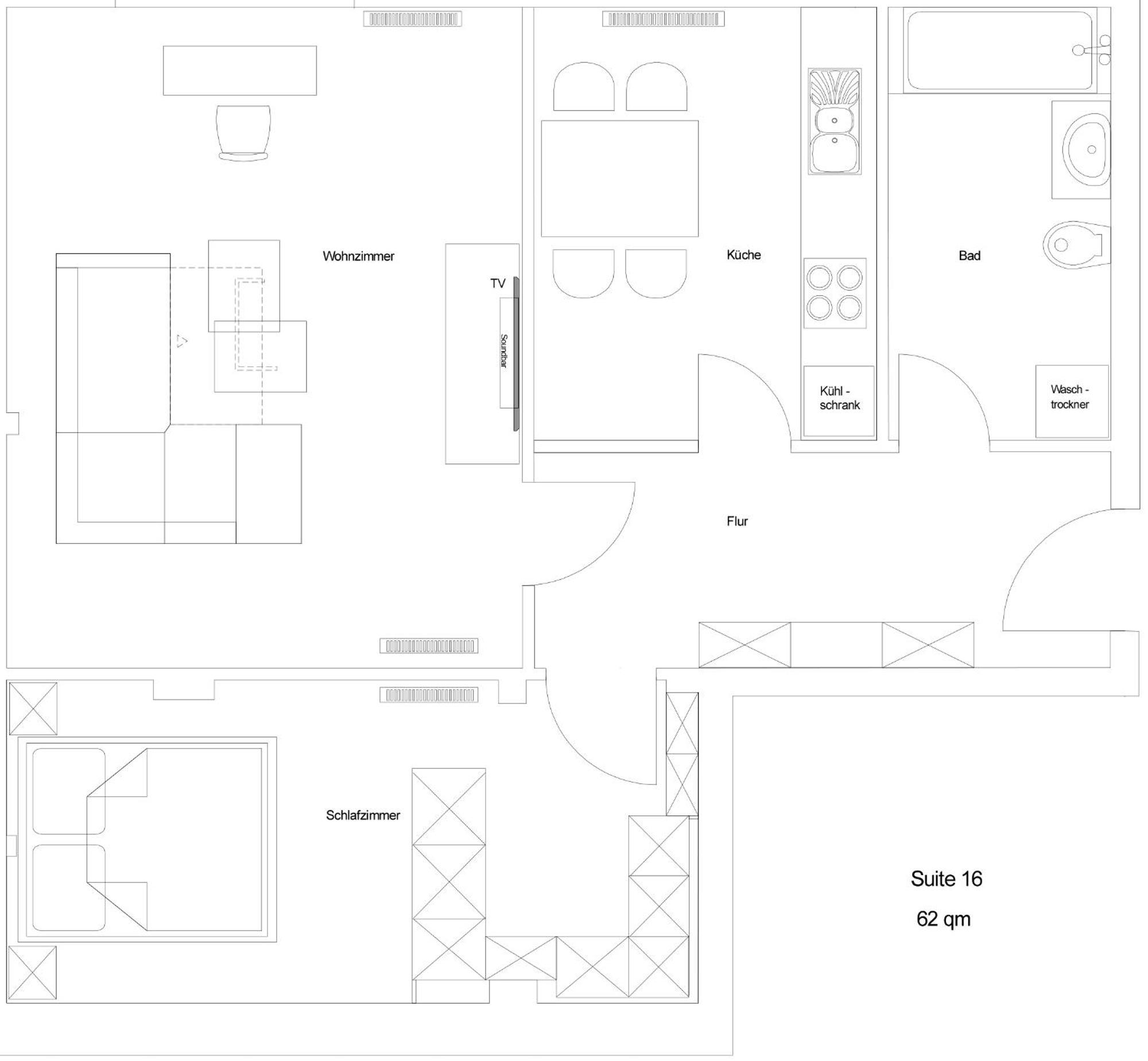 Brauhaus Suite 16 赛博尼茨 外观 照片